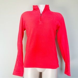 The North Face Pink Fleece Quarter Zip